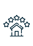 Icon für höchste Qualitätsstandards im Wohn- und Hochbau.